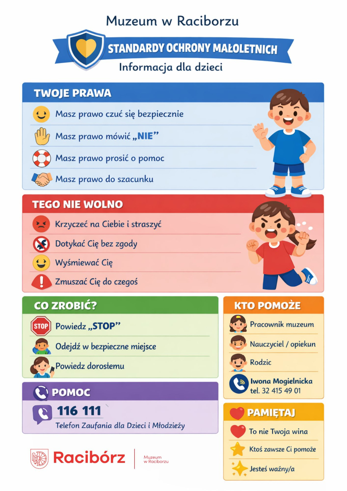 informacja dla dzieci